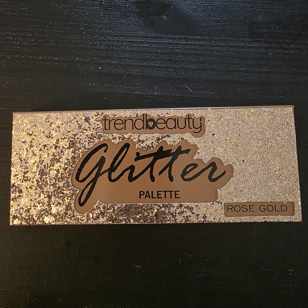 Glitter Eyeshadow Palette - Rose Gold